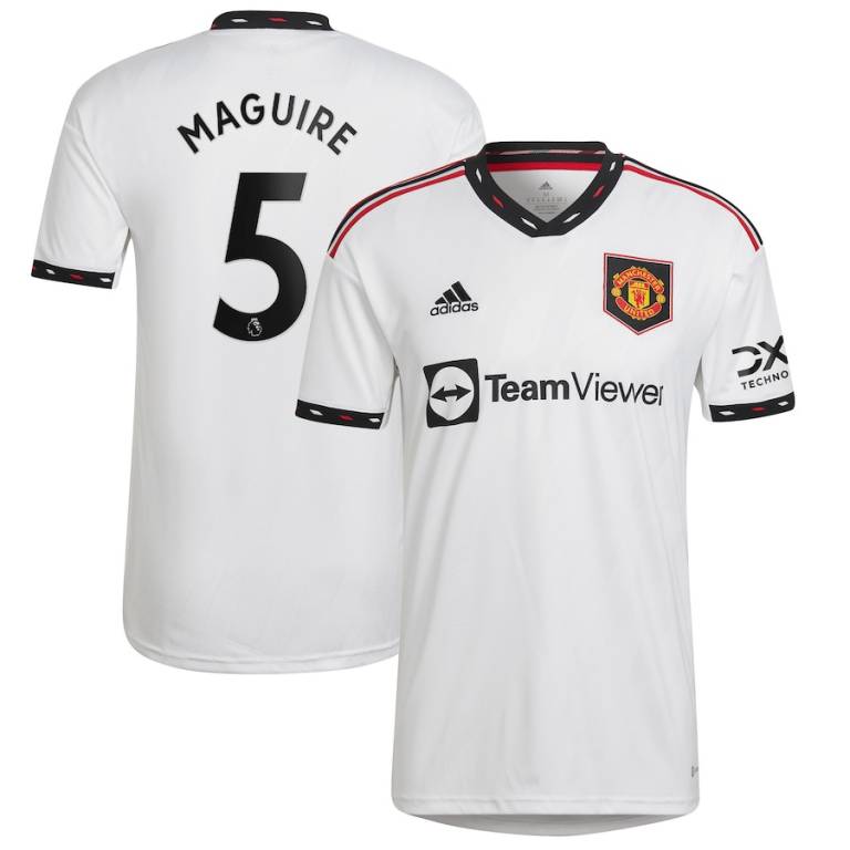 MAILLOT MANCHESTER UNITED EXTERIEUR 2022-23 MAGUIRE (1)