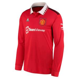 MAILLOT MANCHESTER UNITED MANCHES LONGUES HOME 22-23 (1)