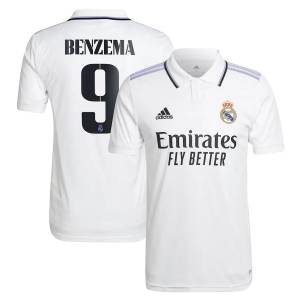 MAILLOT REAL MADRID DOMICILE 2022 2023 BENZEMA (1)