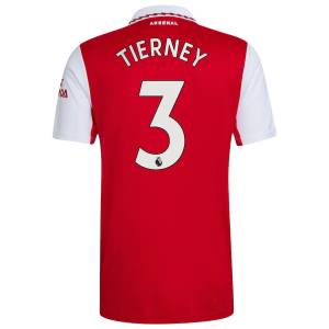Maillot Arsenal Domicile 2022 2023 TIERNEY (2)