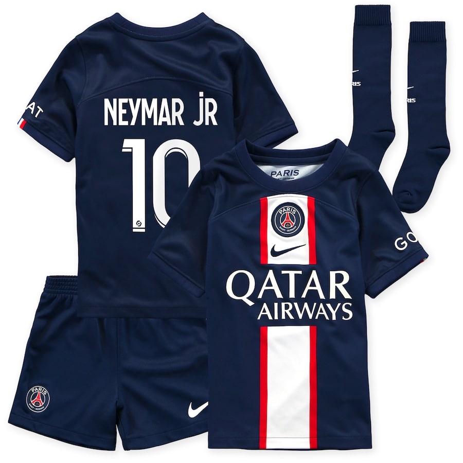 Maillot Enfant PSG Domicile Neymar Jr 2022 2023 - Foot Soccer Pro