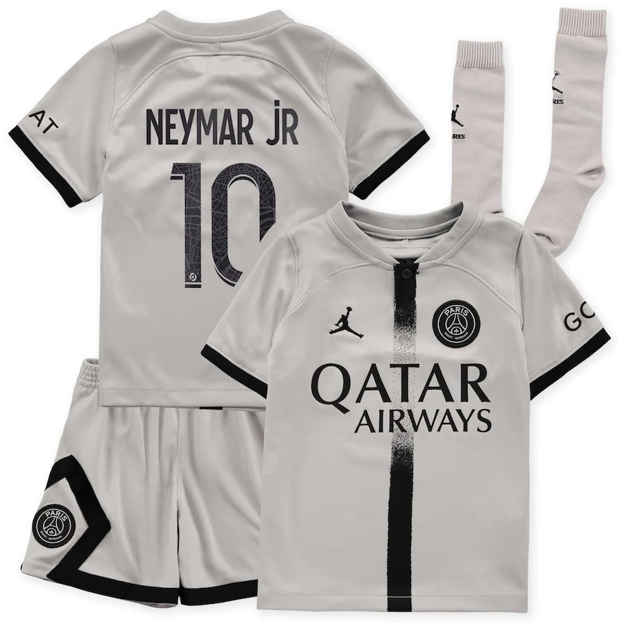 Calificación Tomar represalias Ballena barba Camiseta PSG JORDAN Visitante Neymar Jr Niños 2022 2023