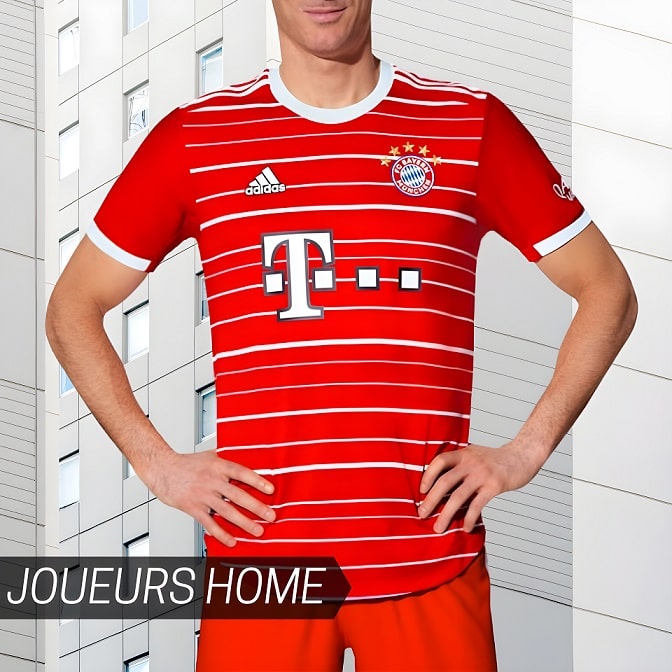 Nationaal volkslied Geletterdheid Classificeren Bayern Munich football shirt | Foot Soccer Pro | Bayern Munich