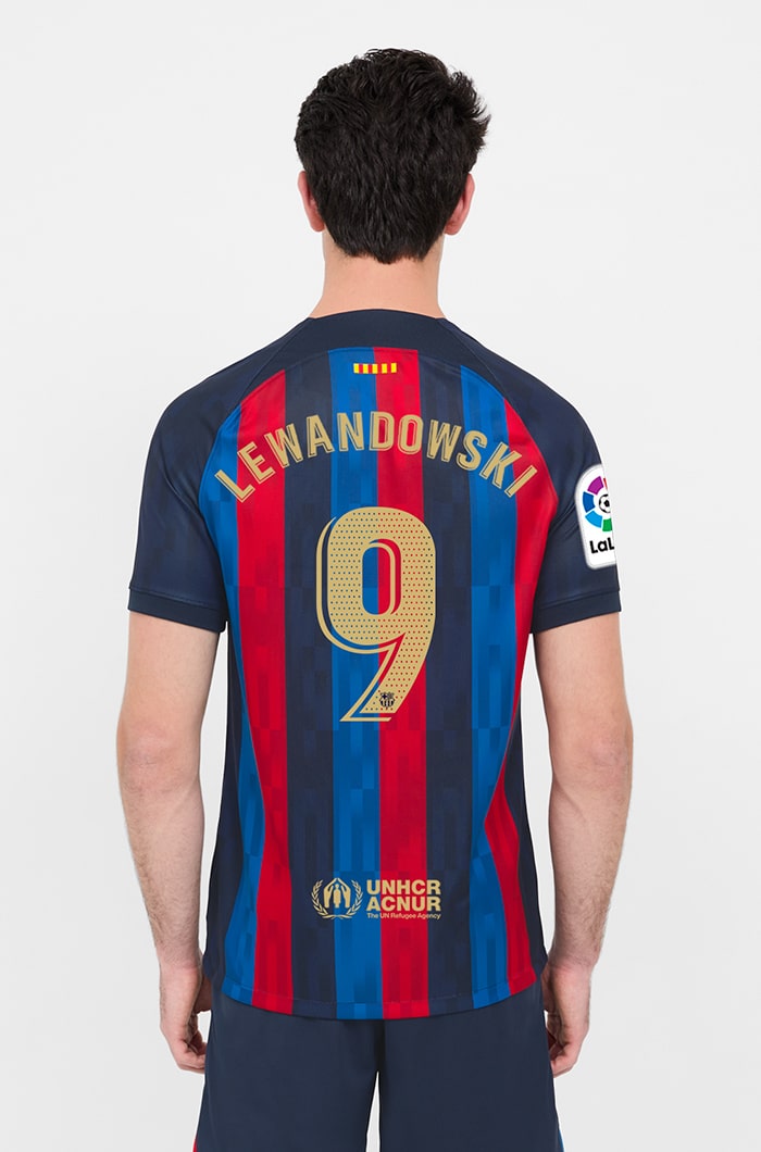 FC BARCELONA HOME JERSEY LEWANDOWSKI 2022 2023 (1)