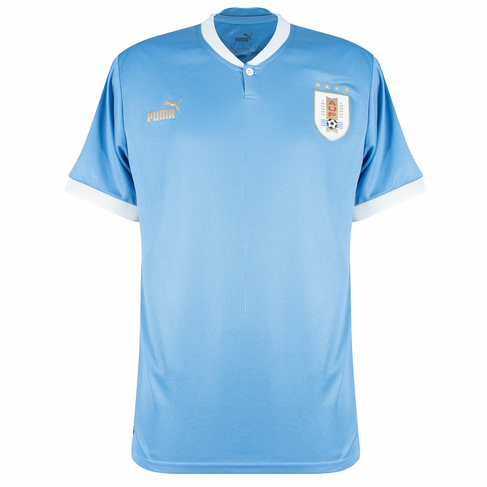 Camiseta de fútbol conceptual de la bandera de Uruguay 2023-2024