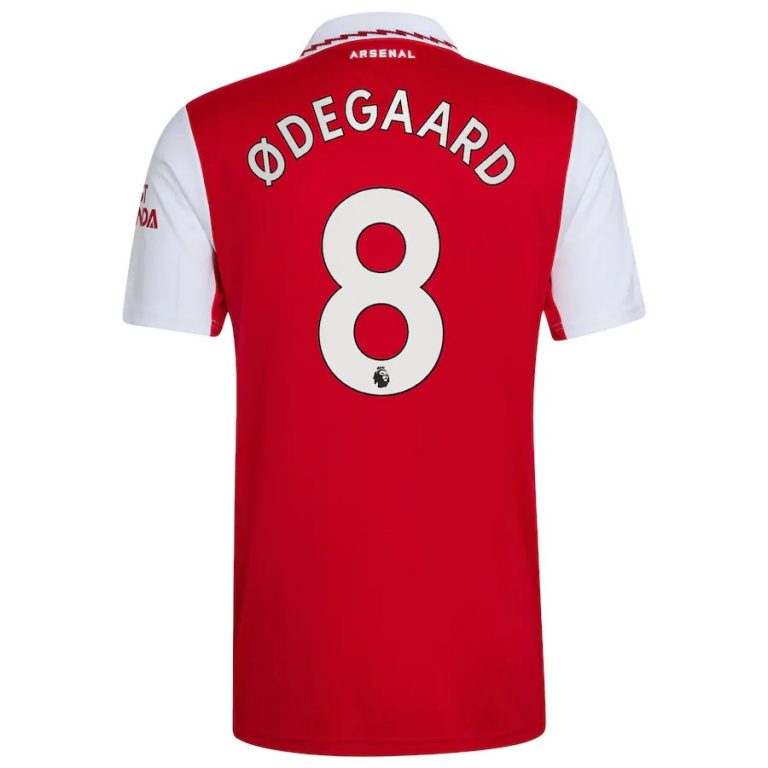 Arsenal Home Shirt 2022 2023 ODEGAARD ​​(2)