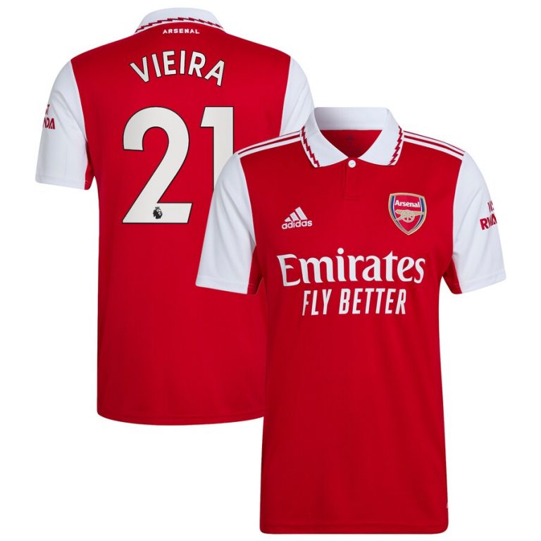 Arsenal Home Shirt 2022 2023 VIEIRA (1)