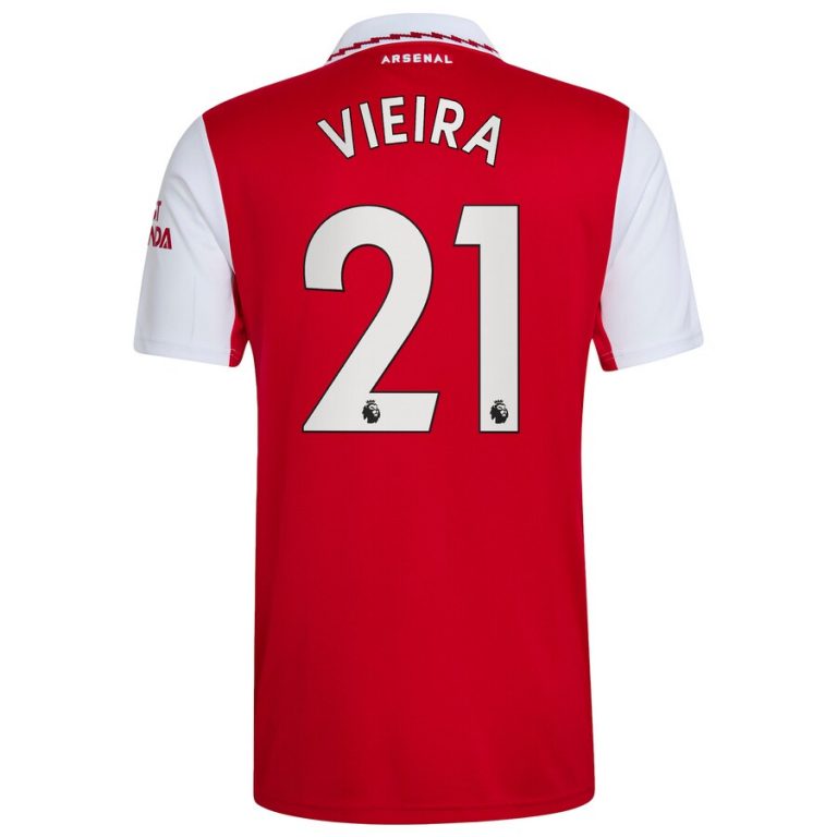 Arsenal Home Shirt 2022 2023 VIEIRA (2)