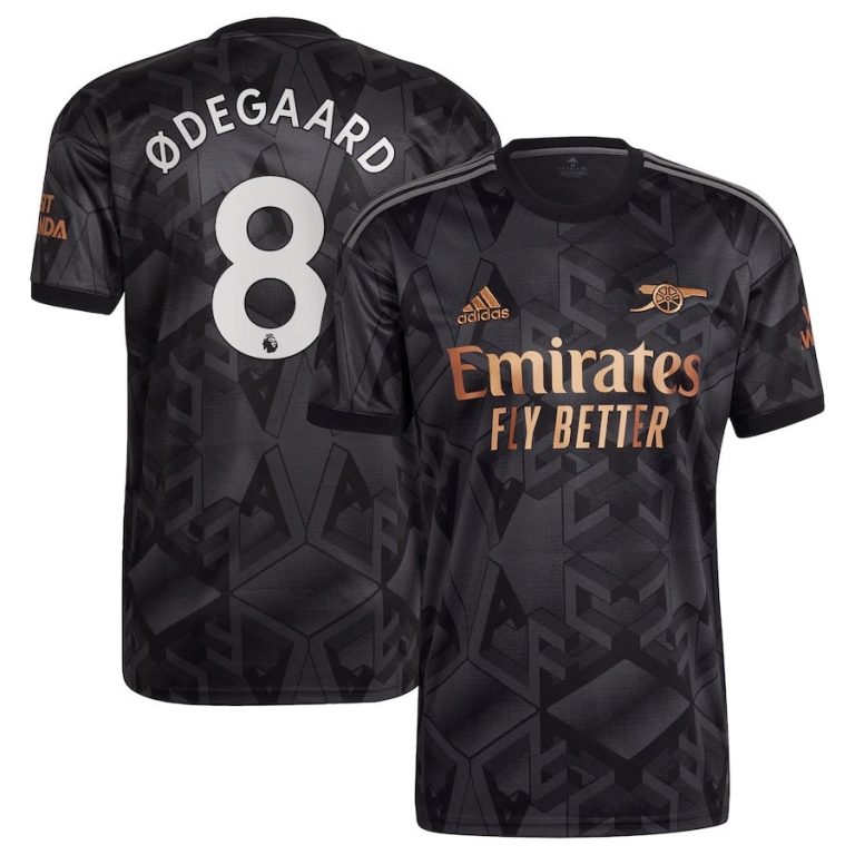 Arsenal Away Shirt 2022 2023 ODEGAARD ​​(1)