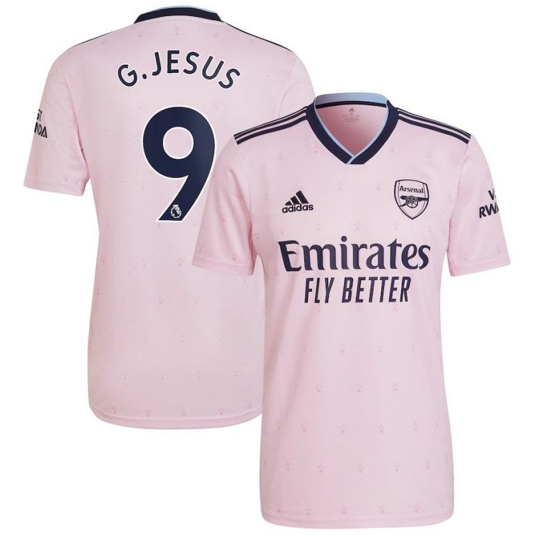 Arsenal Third Shirt 2022 2023 G. JESUS ​​(1)