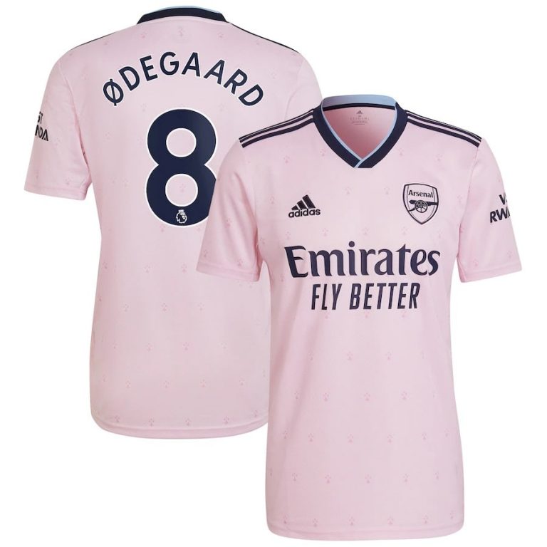 Arsenal Third Shirt 2022 2023 ODEGAARD ​​(1)
