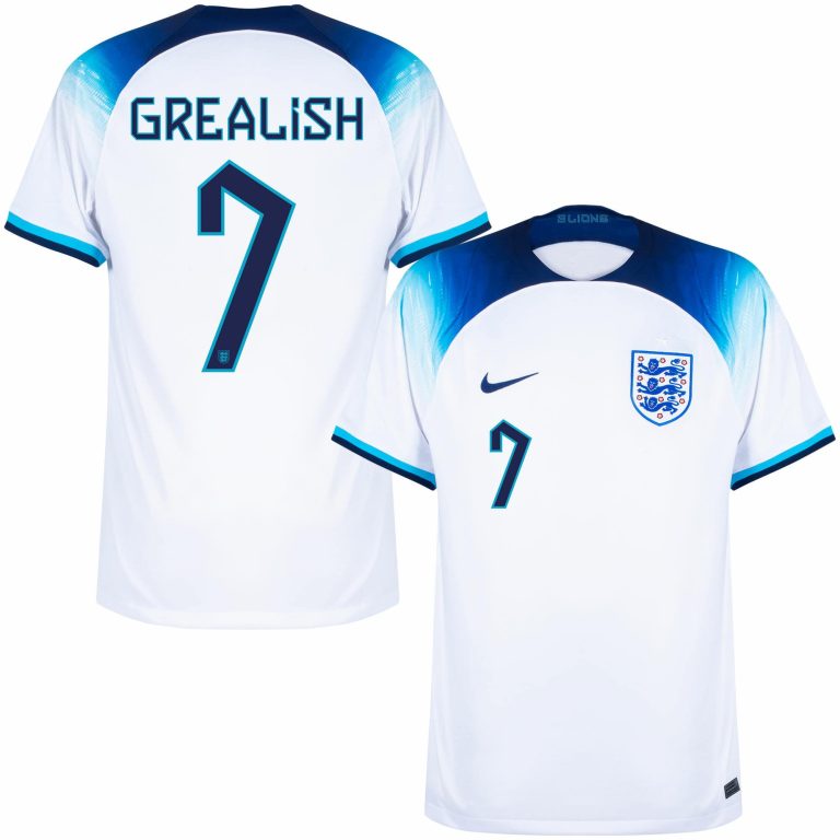 ENGLAND HOME JERSEY WORLD CUP 2022 GREALISH (01)