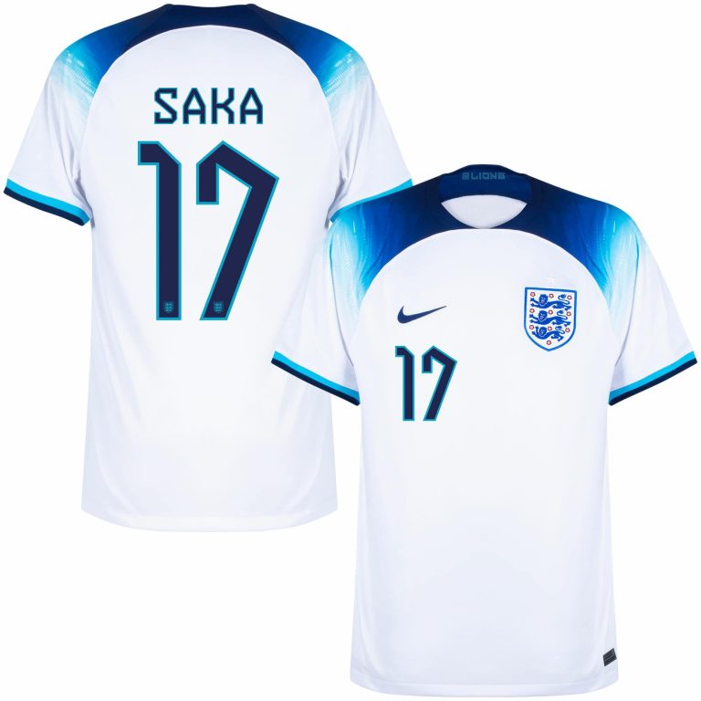 ENGLAND HOME JERSEY WORLD CUP 2022 SAKA (01)