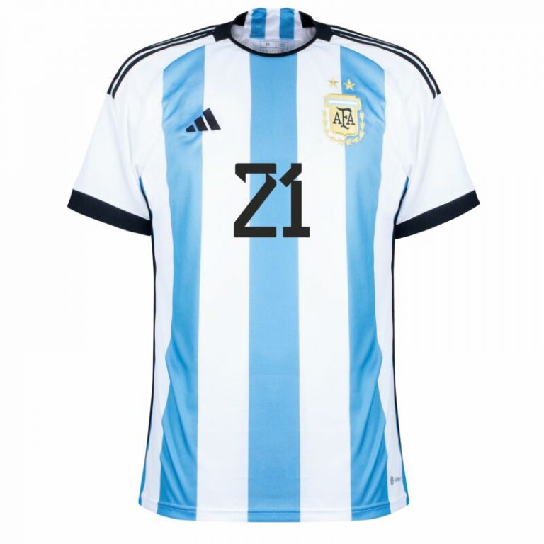 ARGENTINA WORLD CUP 2022 HOME JERSEY DYBALA (3)