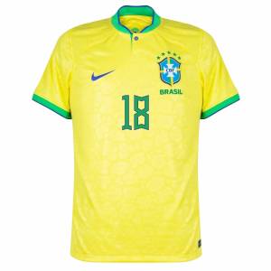 BRAZIL HOME JERSEY WORLD CUP 2022 G.JESUS ​​(03)