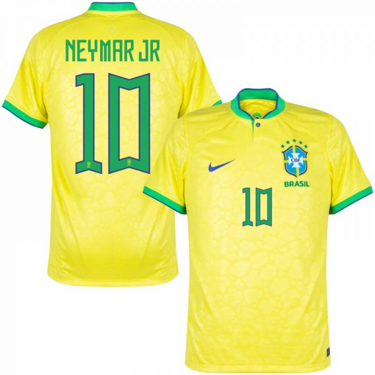 2022 Brazil Home S/S No.10 NEYMAR 22 World Cup jersey shirt trikot CBF BNWT
