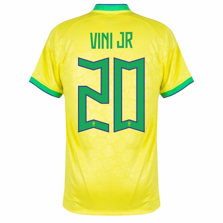 BRAZIL HOME JERSEY WORLD CUP 2022 VINI JR (02)