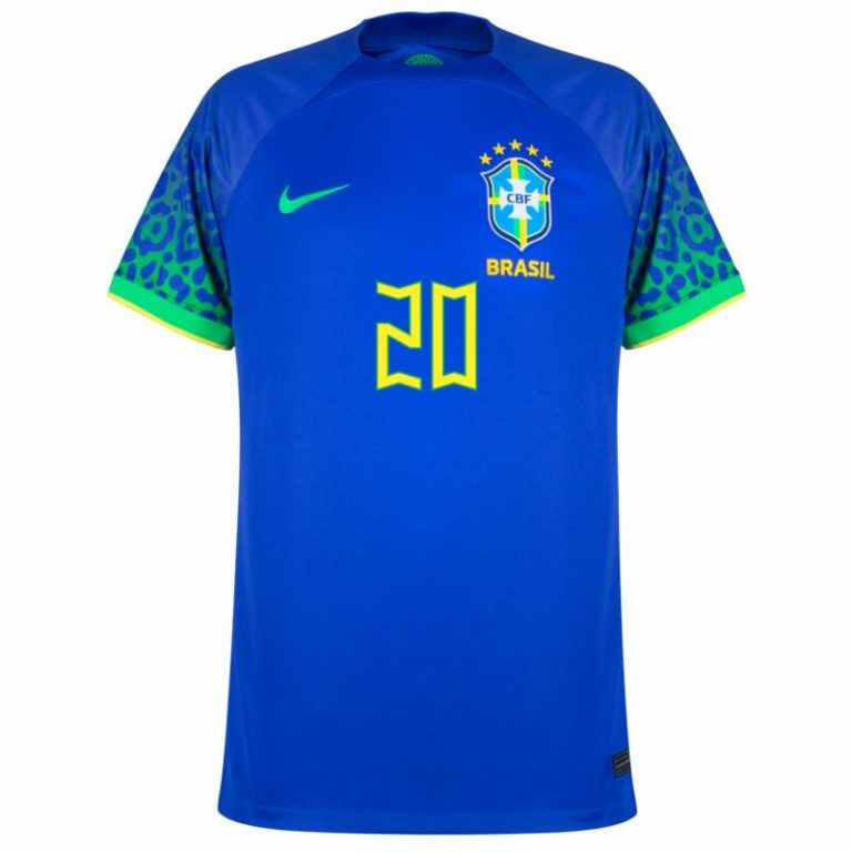BRAZIL AWAY WORLD CUP JERSEY 2022 VINI JR (3)