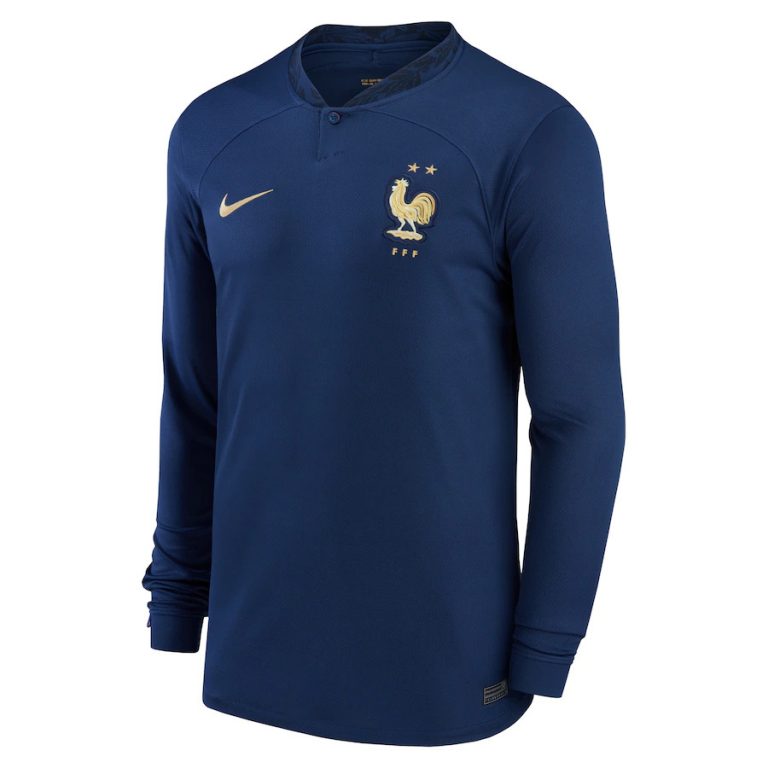 FRENCH TEAM HOME JERSEY WORLD CUP 2022 LONG SLEEVES (1)