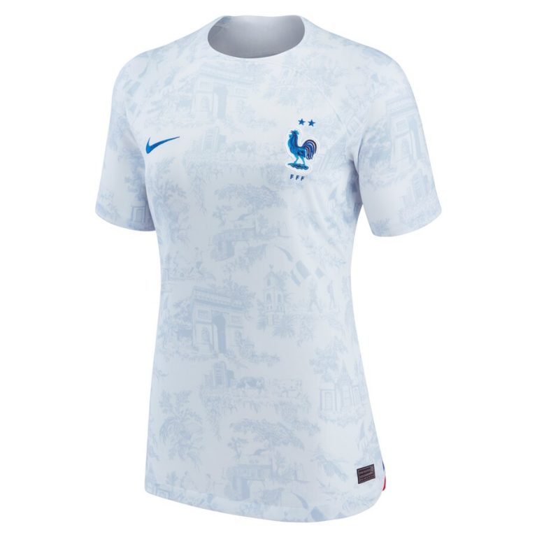 2022 WORLD CUP AWAY FRENCH TEAM WOMEN'S JERSEY (1)