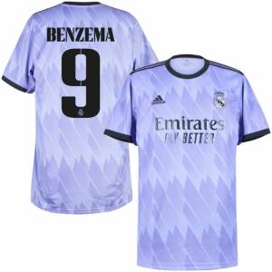 MAILLOT REAL MADRID EXTERIEUR 2022 2023 BENZEMA (1)