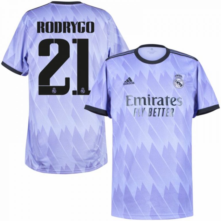 MAILLOT REAL MADRID EXTERIEUR 2022 2023 RODRYGO (1)