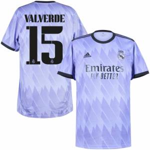 MAILLOT REAL MADRID EXTERIEUR 2022 2023 VALVERDE (1)