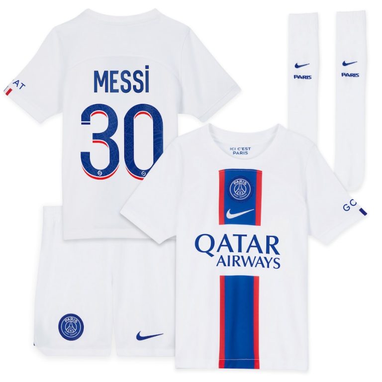 2022 2023 PSG Lionel Messi Child Third Shirt (1)