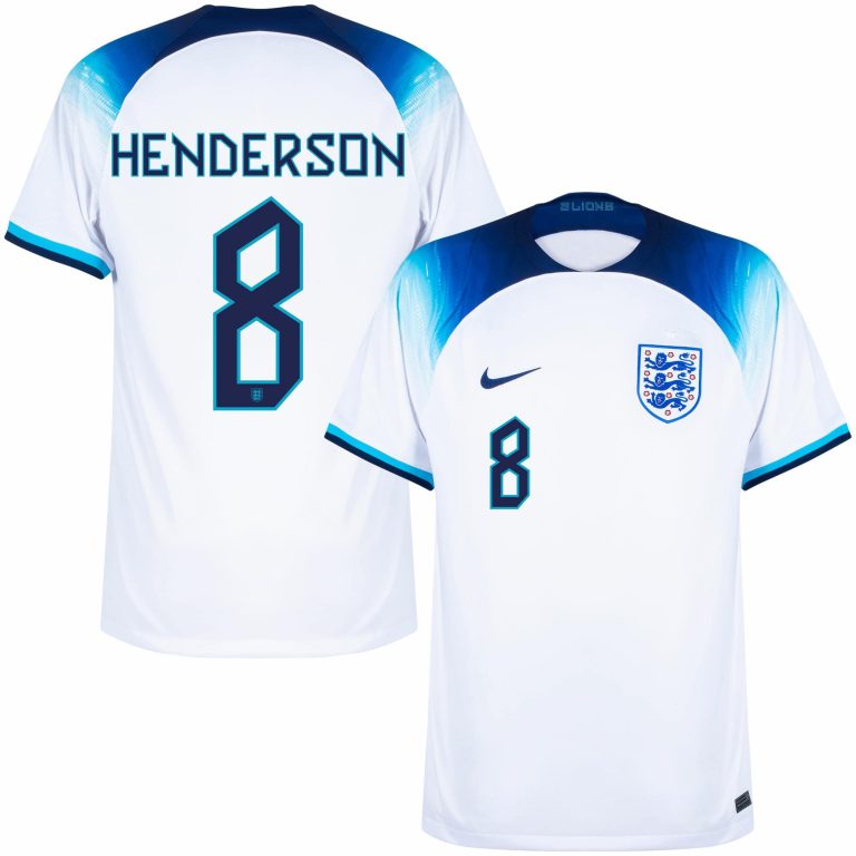ENGLAND HOME JERSEY WORLD CUP 2022 HENDERSON (01)