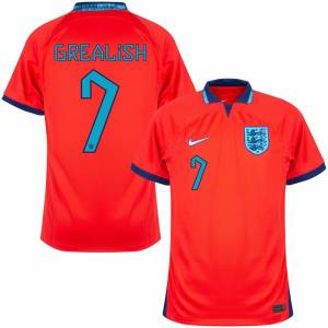 MAILLOT ANGLETERRE EXTERIEUR COUPE DU MONDE 2022 GREALISH (01)