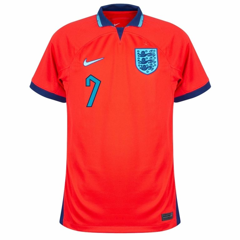 MAILLOT ANGLETERRE EXTERIEUR COUPE DU MONDE 2022 GREALISH (03)