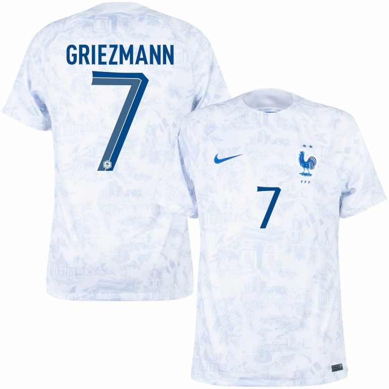 GRIEZMANN 2022 WORLD CUP AWAY FRENCH TEAM JERSEY (1)