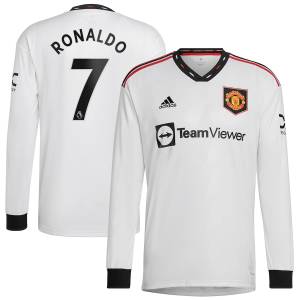 MAILLOT MANCHESTER UNITED AWAY MANCHES LONGUES 22-23 RONALDO