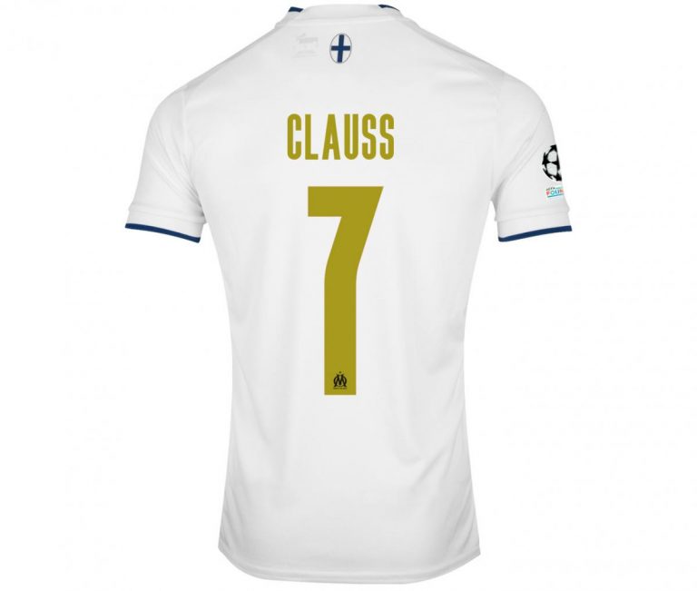 MAILLOT OM DOMICILE UCL CLAUSS 2022 2023 (2)