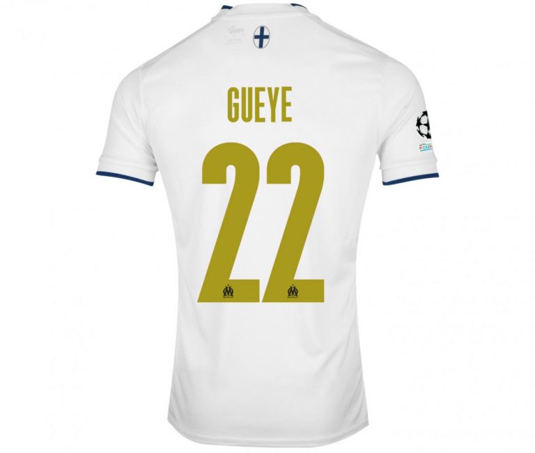 MAILLOT OM DOMICILE UCL GUEYE 2022 2023 (2)