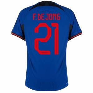 NETHERLANDS AWAY WORLD CUP 2022 F. DE JONG JERSEY (2)