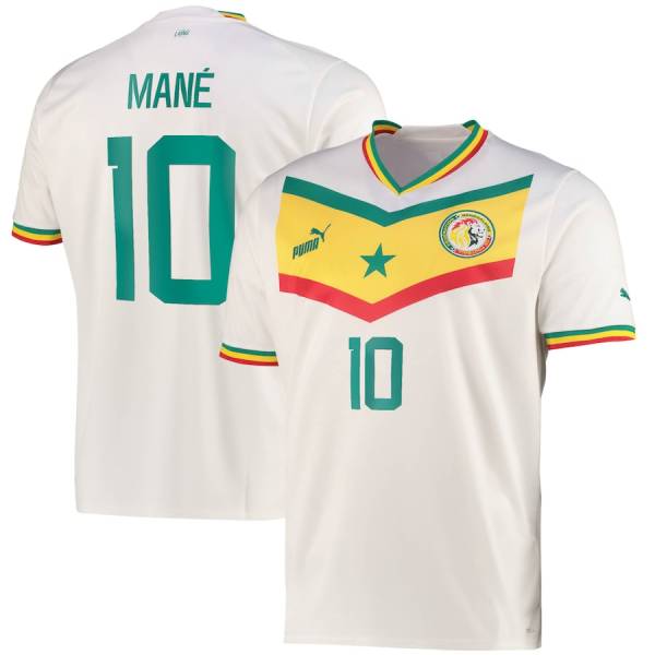 Maillots Senegal CAN 2024 Foot Soccer Pro Maillot S N Gal   MAILLOT SENEGAL DOMICILE COUPE DU MONDE 2022 MANE 1 600x600 