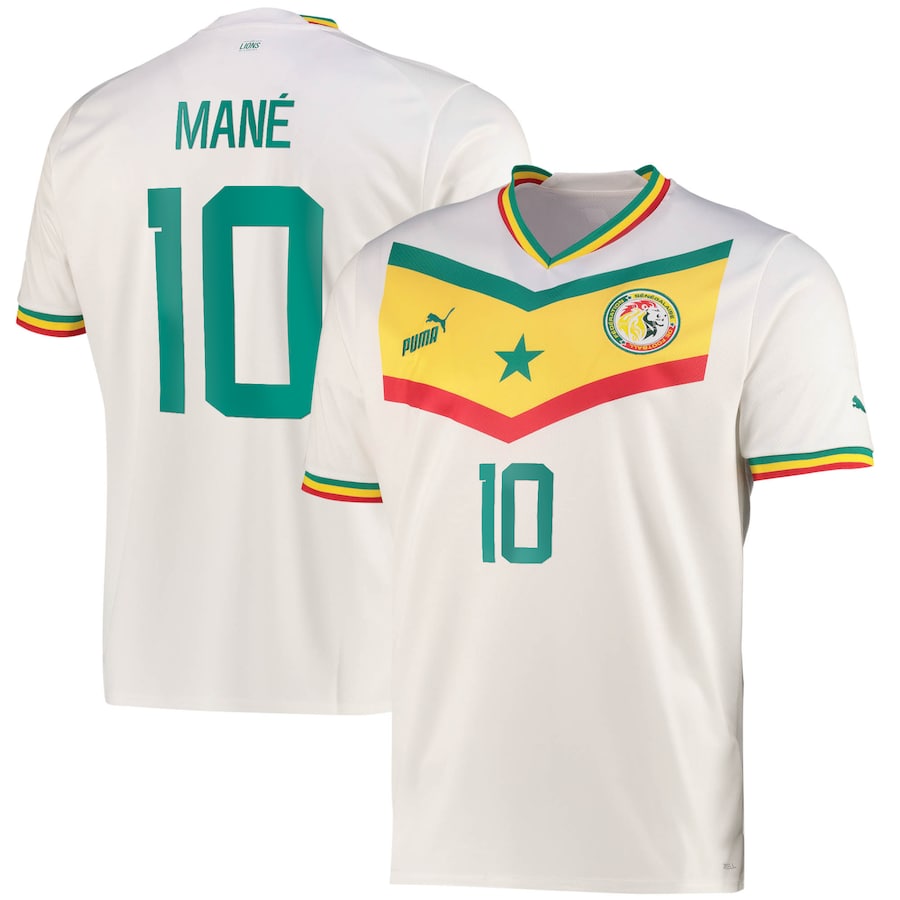 Maillot Sénégal Domicile Coupe du monde 2022
