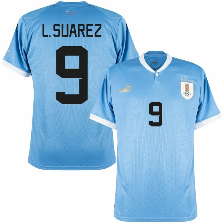 Camiseta de fútbol fuera de casa Uruguay 2023-2024 (niños)