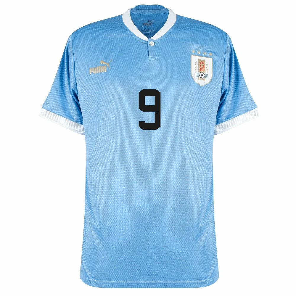 MAILLOT URUGUAY DOMICILE 2023 2024 L.SUAREZ (3)