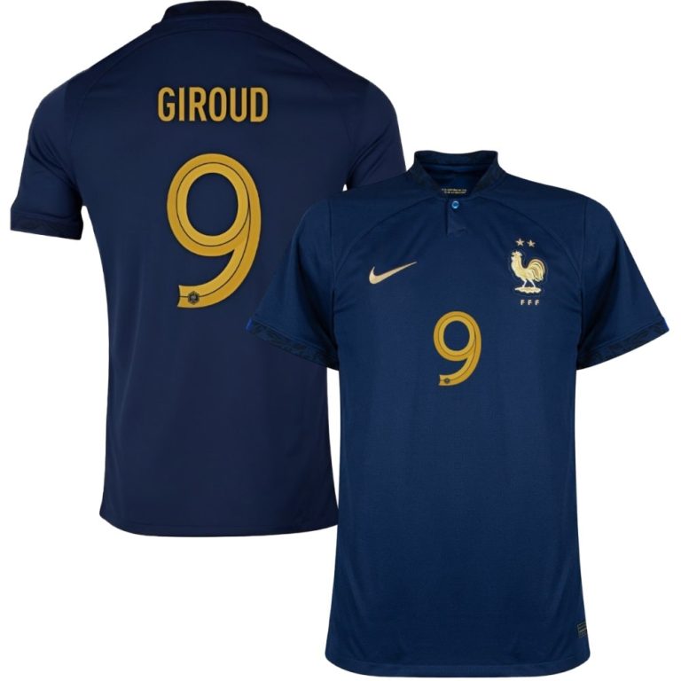 FRENCH TEAM HOME JERSEY WORLD CUP 2022 GIROUD (01)
