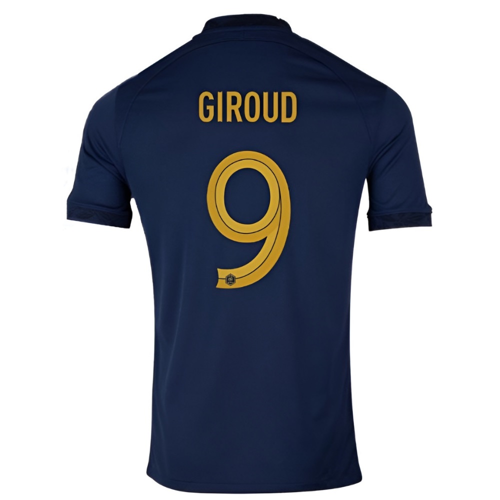 MAILLOT EQUIPE DE FRANCE DOMICILE COUPE DU MONDE 2022 GIROUD (1)