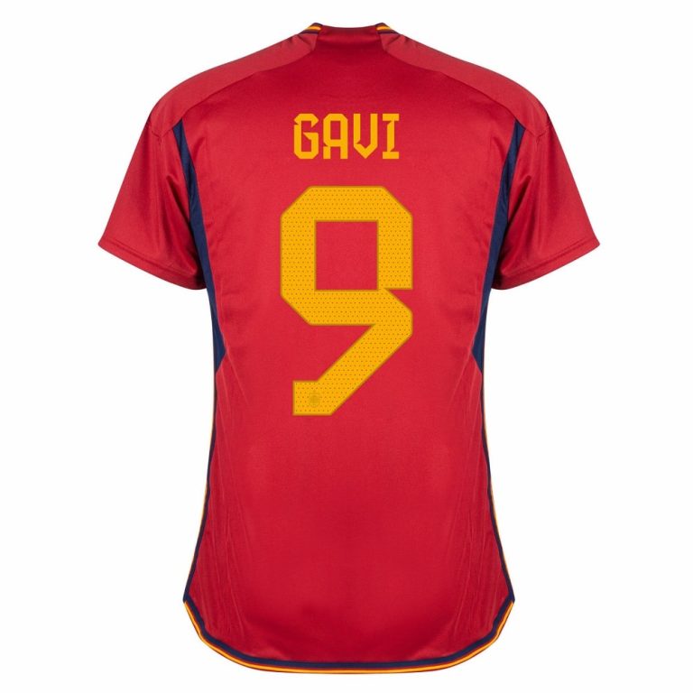 SPAIN HOME JERSEY WORLD CUP 2022 GAVI (2)