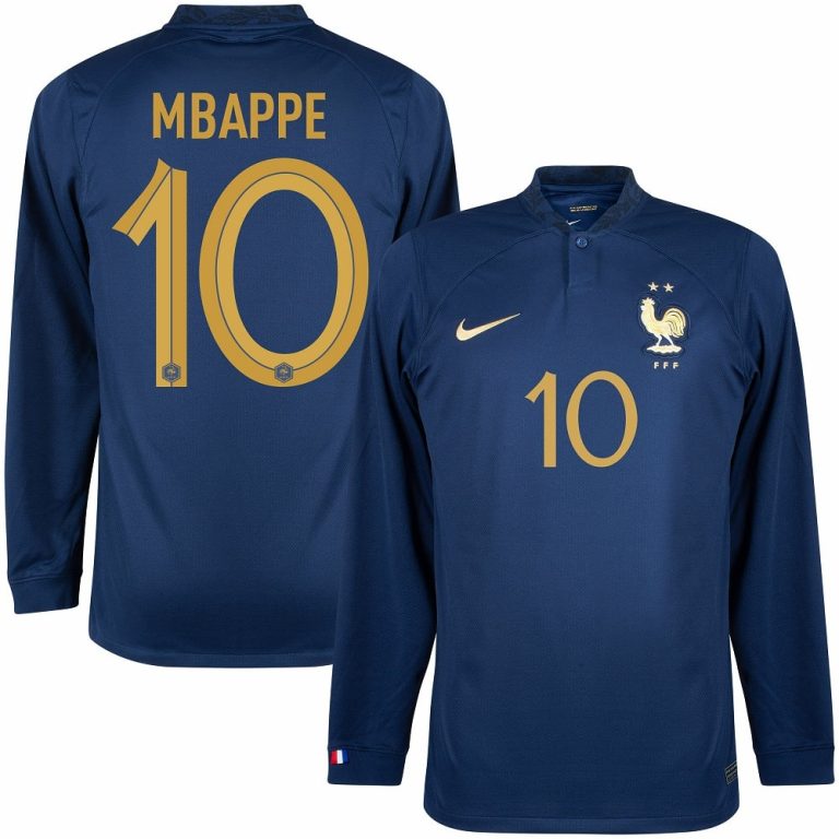 FRANCE HOME JERSEY WORLD CUP 2022 MBAPPE ML (1)