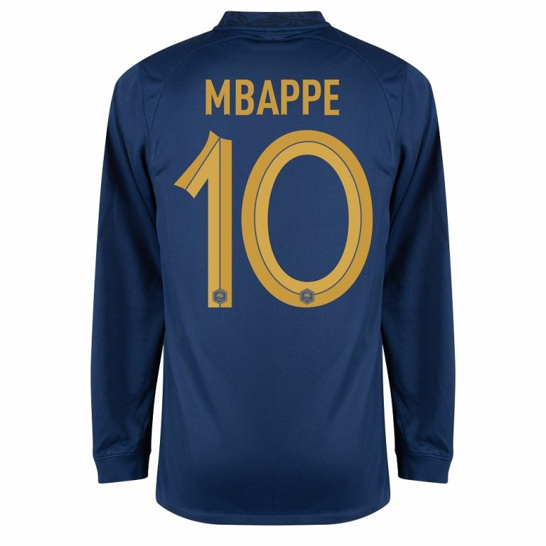FRANCE HOME JERSEY WORLD CUP 2022 MBAPPE ML (3)