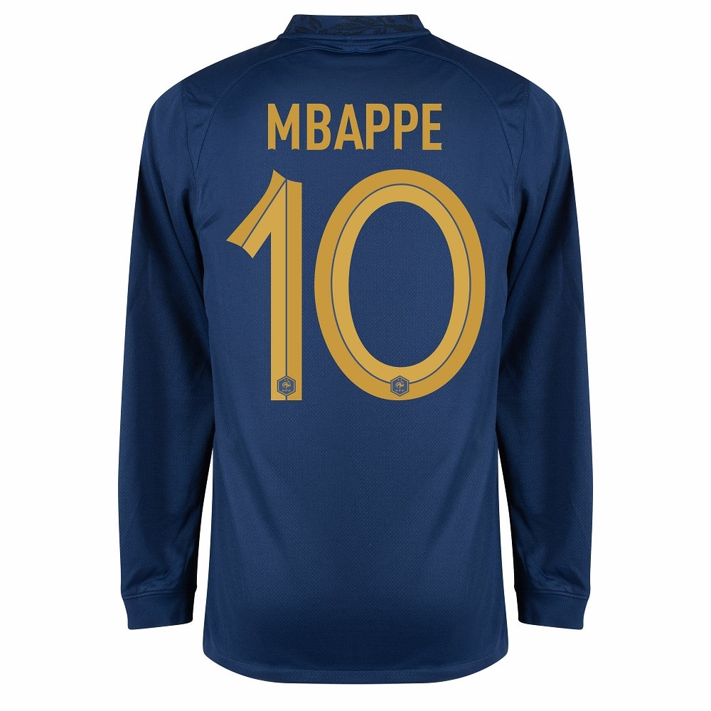 MAILLOT FRANCE DOMICILE COUPE DU MONDE 2022 MBAPPE M-L (3)
