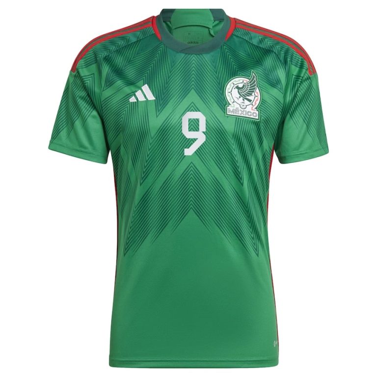 MAILLOT MEXIQUE DOMICILE COUPE DU MONDE 2022 RAUL (3)