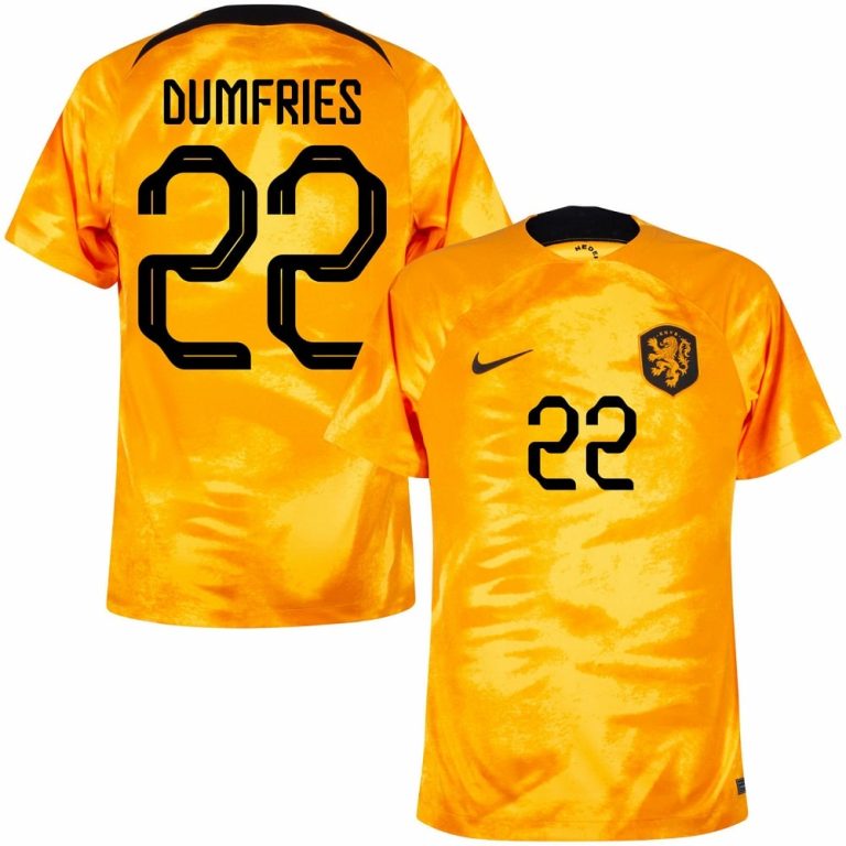 NETHERLANDS HOME JERSEY WORLD CUP 2022 DUMFRIES (1)