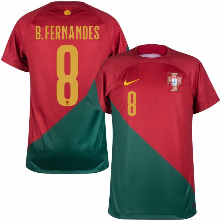 PORTUGAL HOME JERSEY WORLD CUP 2022 B.FERNANDES (1)