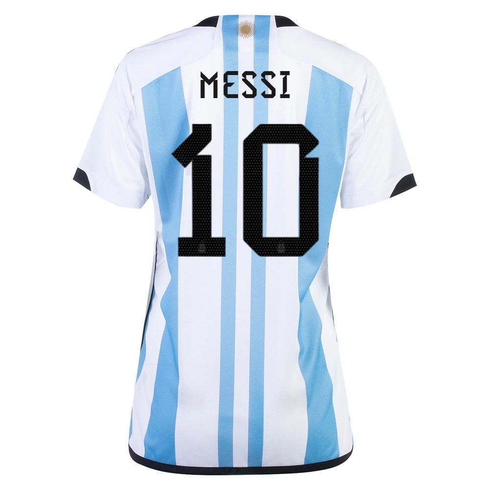 MAILLOT ARGENTINE 3 ETOILES FEMME 2022-23 MESSI (2)